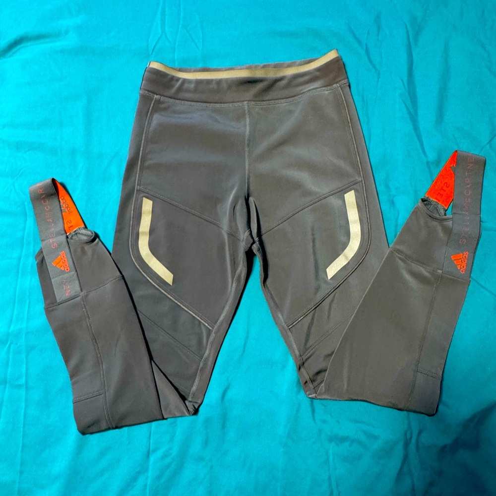 Adidas By Stella Mccartney Climaheat Warm Stirrup Tights Run Gym